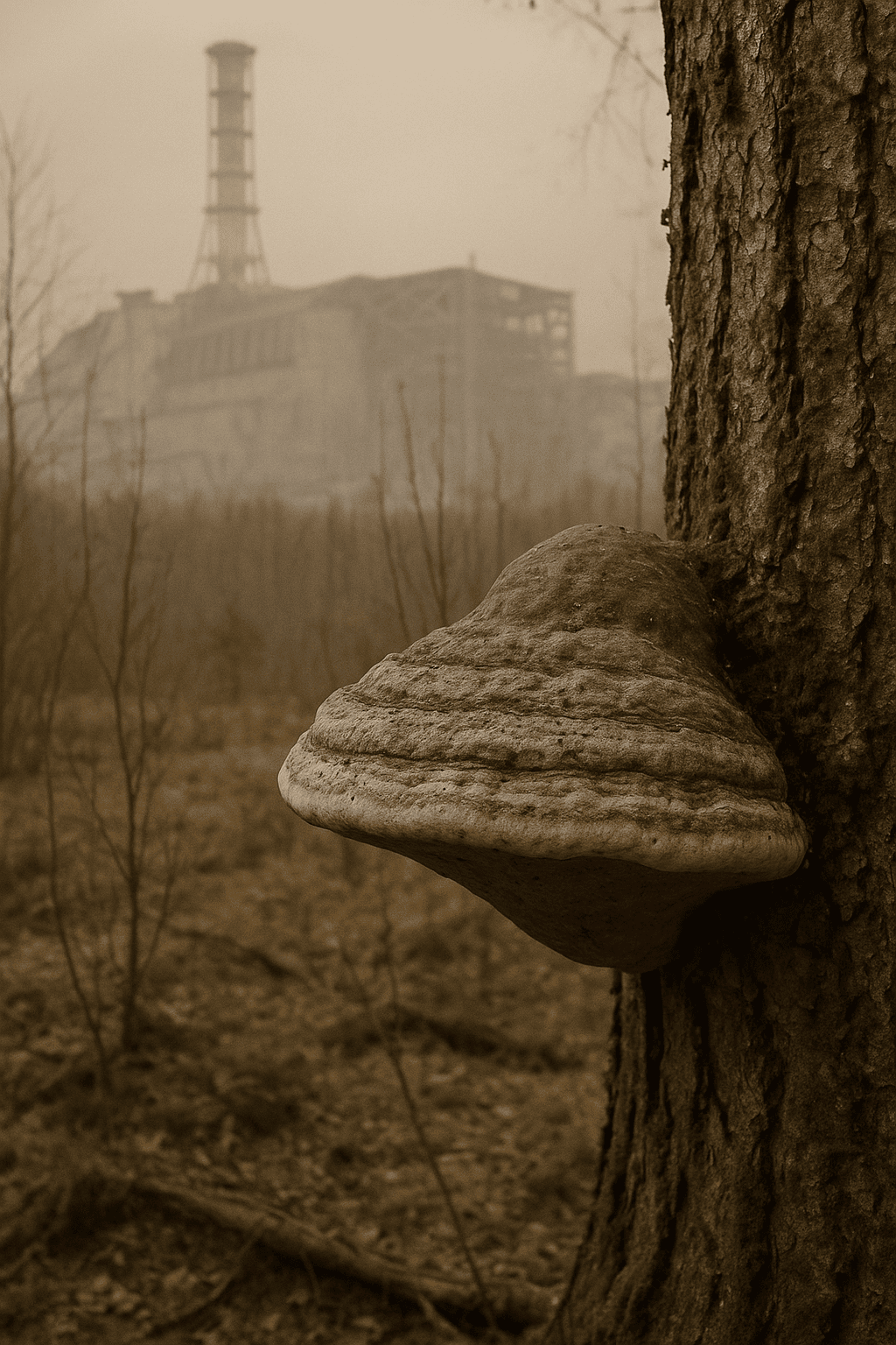 In Tschernobyl wird die besondere Wirkung des Zunderschwamms entdeckt